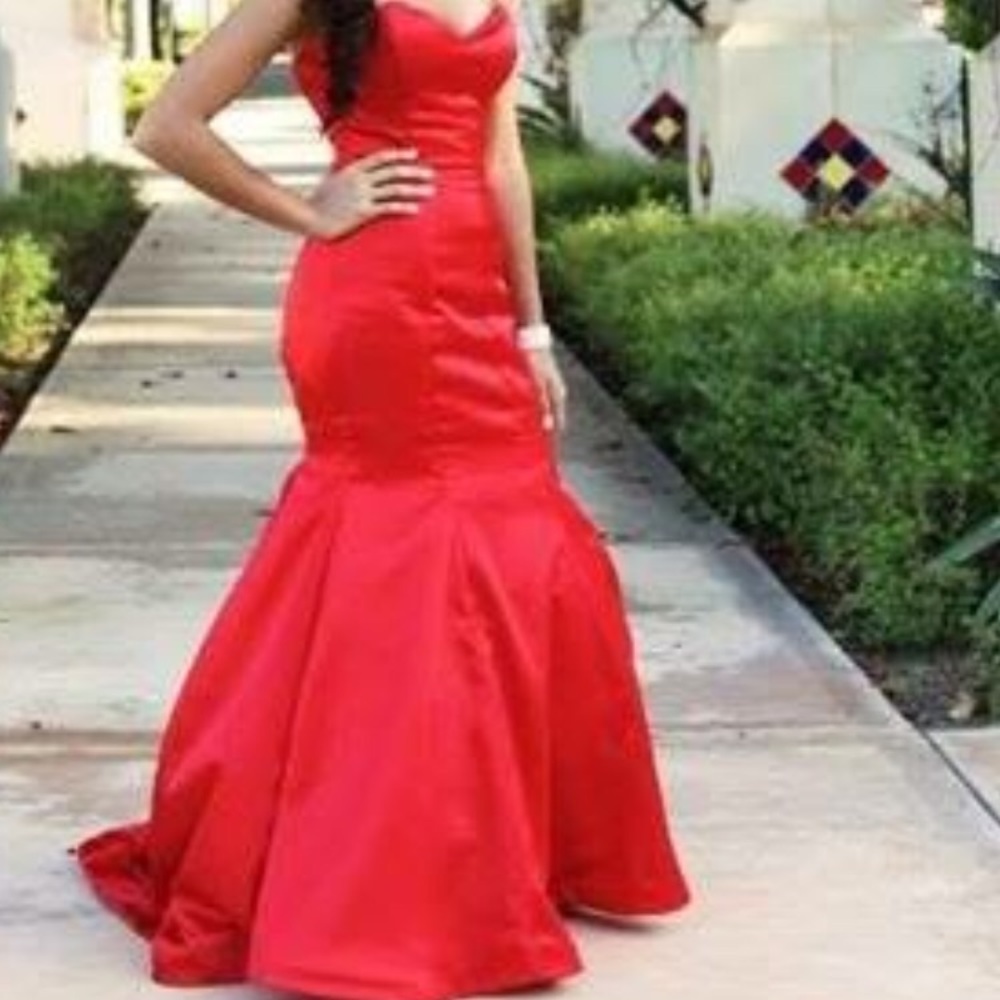 Custom made prom dress